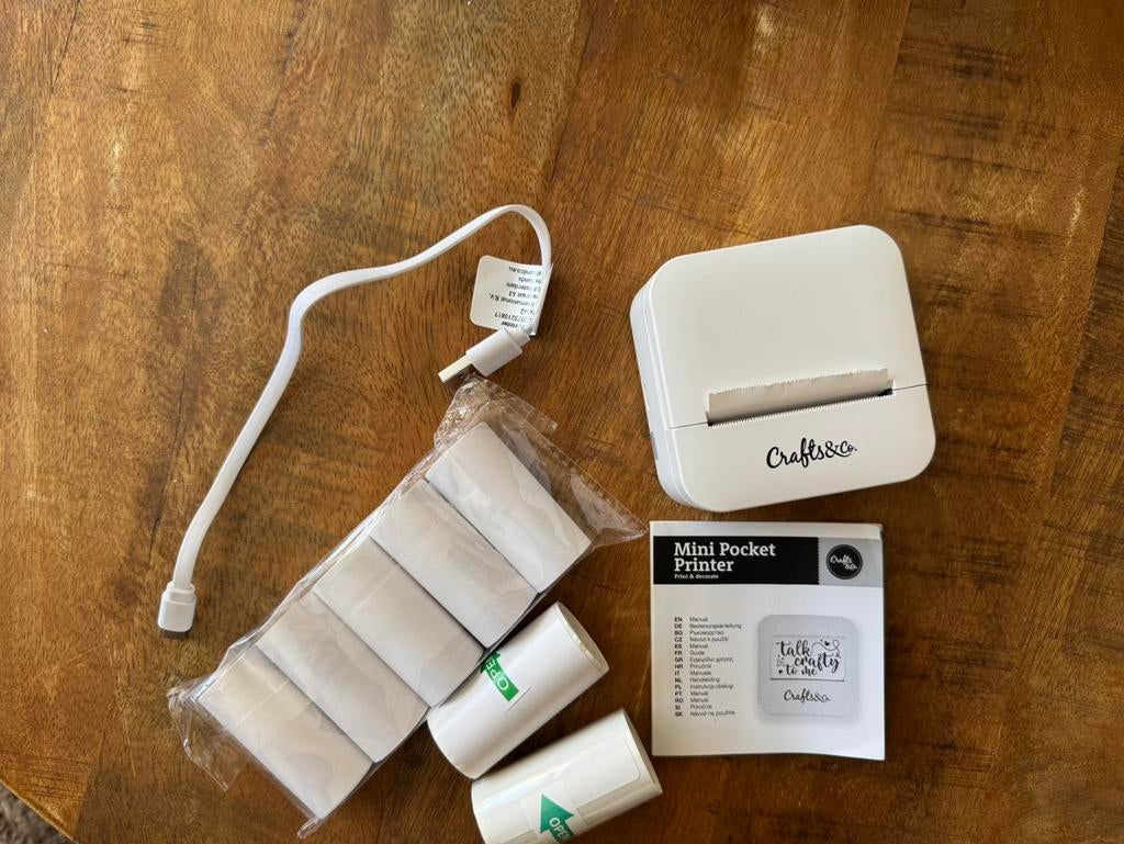 Fichero pocket printer, Ophalen of Verzenden, Zo goed als nieuw