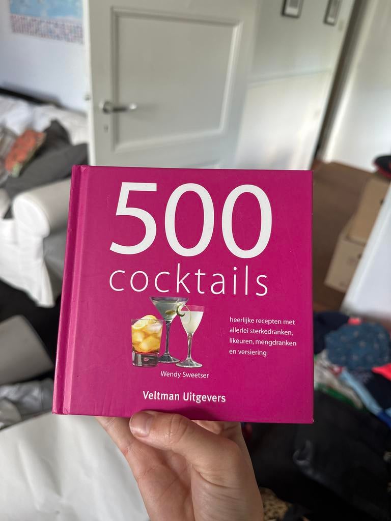 500 Cocktails: Heerlijke Recepten voor Elke Gelegenheid, Boeken, Kookboeken, Ophalen of Verzenden, Zo goed als nieuw, Overige gebieden