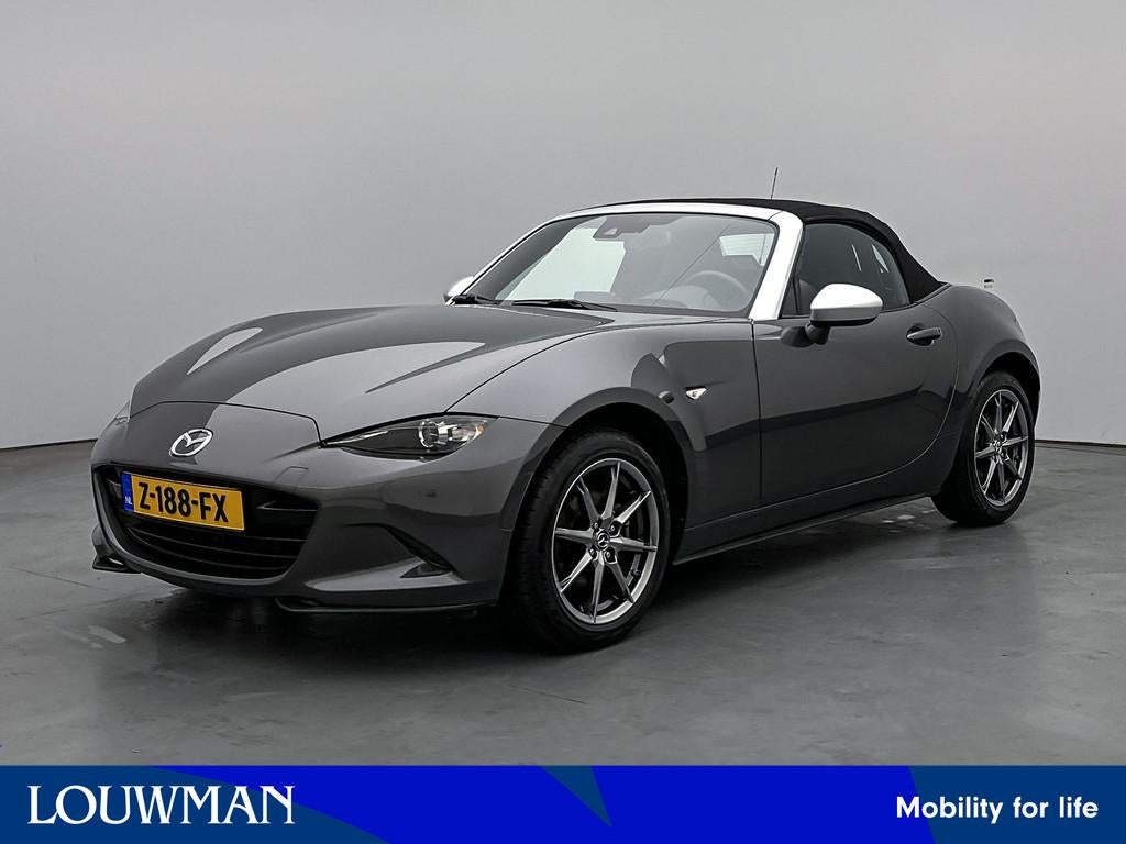 Mazda MX-5 1.5 SkyActiv-G 132 Luxury Limited Navigatie | Sto, Auto's, Mazda, 12 maanden, Achterwielaandrijving, 4 cilinders, 132 pk
