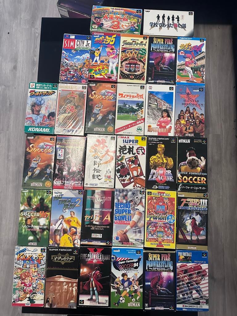 Super Famicom games, Spelcomputers en Games, Ophalen of Verzenden, Niet werkend, Overige genres