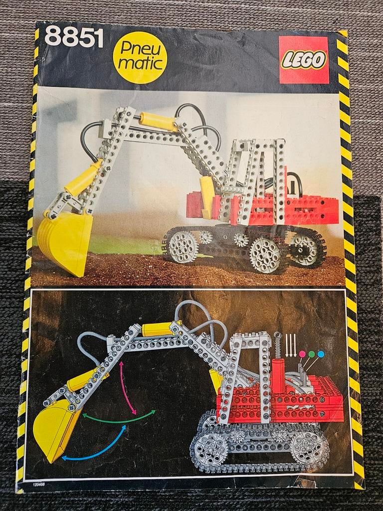 Lego Technic boekje 8851, Gebruikt, Lego, Accessoire, Ophalen of Verzenden