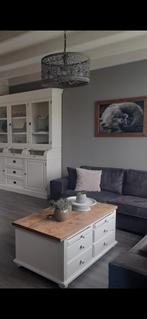 Salontafel, met steigerhouten blad, Ophalen