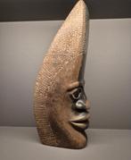 Schitterend stenen beeld uit Benin 41 CM, Ophalen of Verzenden