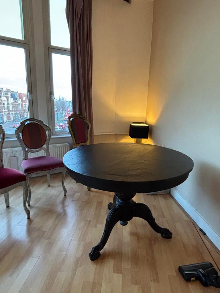 Ronde tafel, Ophalen, Gebruikt, 50 tot 100 cm, 100 tot 150 cm