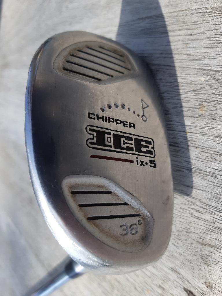 Chipper Skymax - Ice , 38 graden.  Met goede grip, Sport en Fitness, Golf, Ophalen of Verzenden, Gebruikt, Set