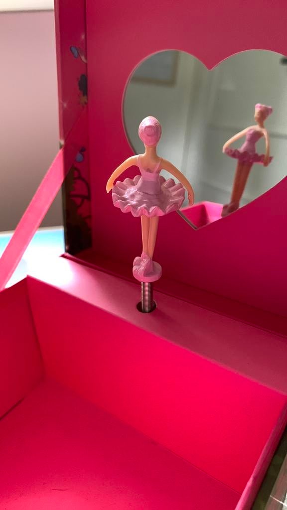 Meisjes doosje met danseres, Ophalen of Verzenden, Zo goed als nieuw