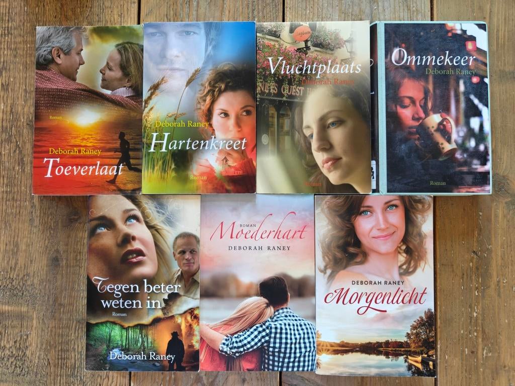 7 Boeken van Deborah Raney., Boeken, Ophalen of Verzenden