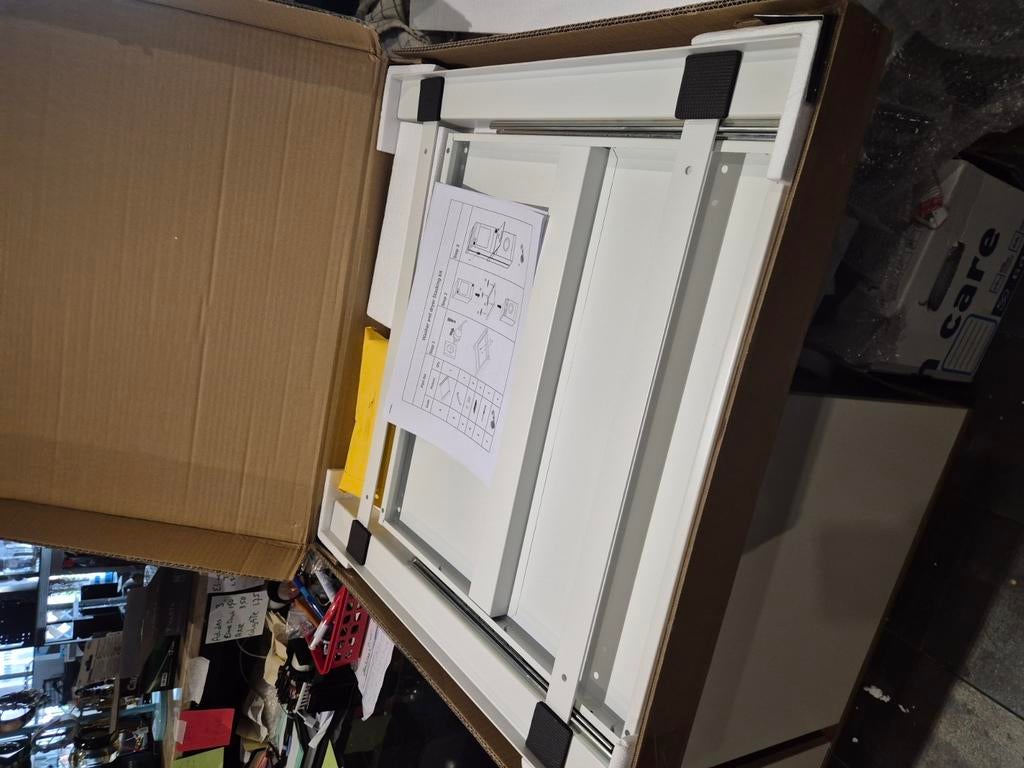 tussenstuk wasmachine met plank nieuw, Ophalen of Verzenden, Nieuw