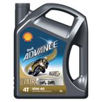 4L | SHELL Advance ULTRA 4T 10W40 Full Synthetic Oil, Ophalen