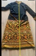 Jurk jas seventies maat L xl kimono, Zwart, Maat 42/44 (L), Ophalen of Verzenden, Zo goed als nieuw