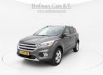 Ford Kuga 1.5 EcoBoost Vignale (2017) – Luxe uitvoering |, Auto's, Ford, 4 cilinders, Lichtsensor, Leder en Stof, Bedrijf