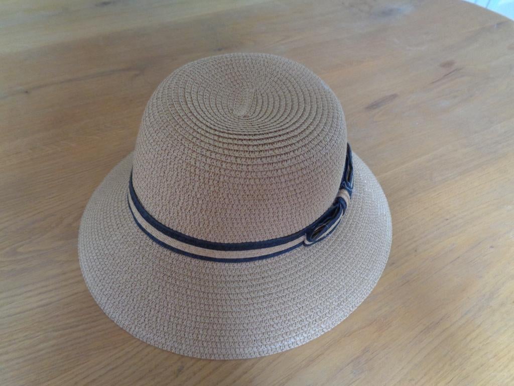 Sjieke dames zomerhoed:mt 58., Ophalen of Verzenden, Zo goed als nieuw, 58 cm (L, 7¼ inch) of meer, Hoed