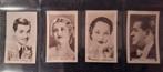 Vintage Facchino's filmsterren plaatjes - Clark Gable e.a., Ophalen of Verzenden, Gebruikt, Film, Foto of Kaart