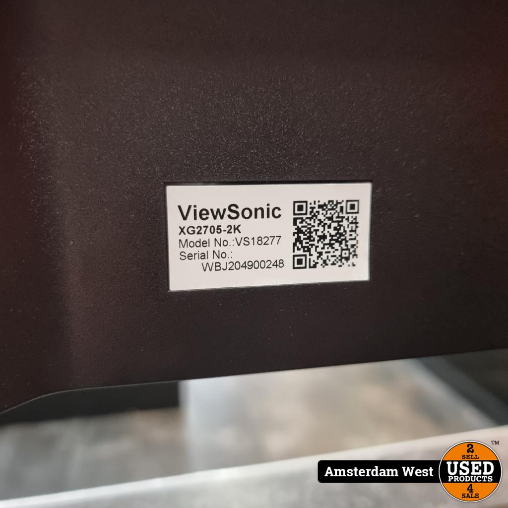 ViewSonic VG2756-2K 27 Monitor | Nette staat, ViewSonic, Zo goed als nieuw, https://www.viewsonic.com/us/customer-service/contact-us