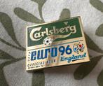 Carlsberg Euro 96 Speldje, Ophalen of Verzenden, Gebruikt, Sport, Speldje of Pin