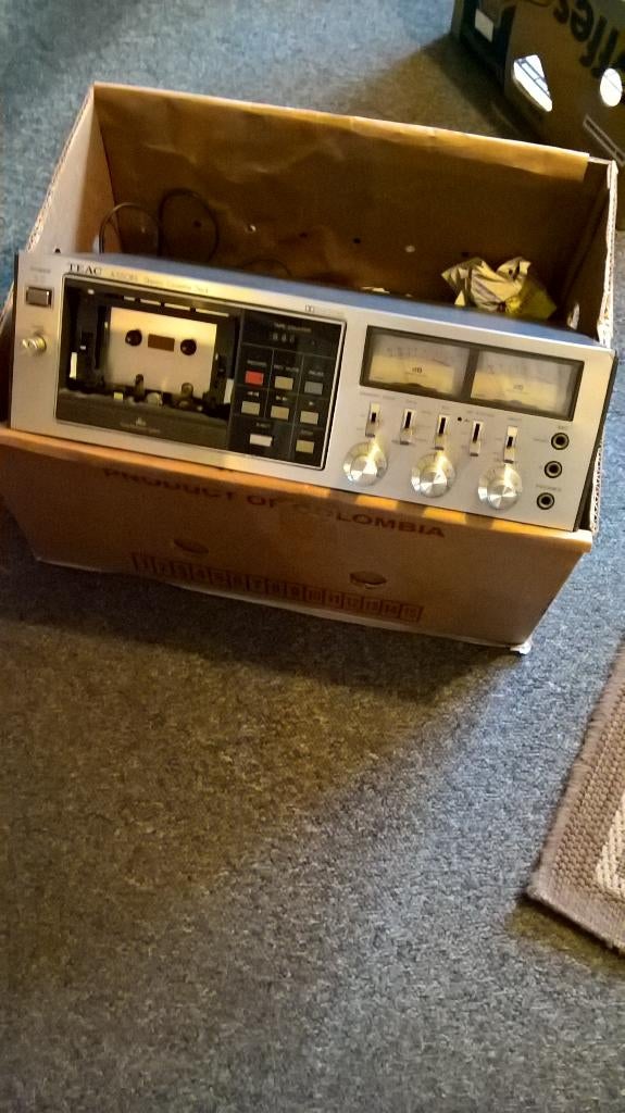 2 Tascam Cass. Rec. A-510MKII. A-550RX. 125 euro., Audio, Tv en Foto, Cassettedecks, Ophalen, Enkel, Overige merken, Tiptoetsen