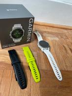 Garmin Fenix 5S Plus GPS Smartwatch met extra bandjes, Wit, Ophalen of Verzenden, Waterdicht, Android