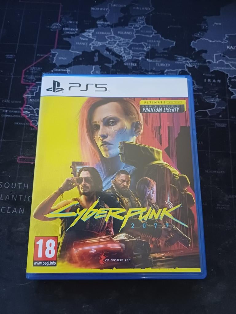 PS5 Cyberpunk 2077 (geen dlc), Spelcomputers en Games, Vanaf 18 jaar, 1 speler, Eén computer, Ophalen of Verzenden