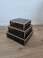 Luxe opbergboxen display dozen semi transparant, Doe-het-zelf en Verbouw, Kratten en Dozen, Doos, Minder dan 50 cm, Ophalen of Verzenden