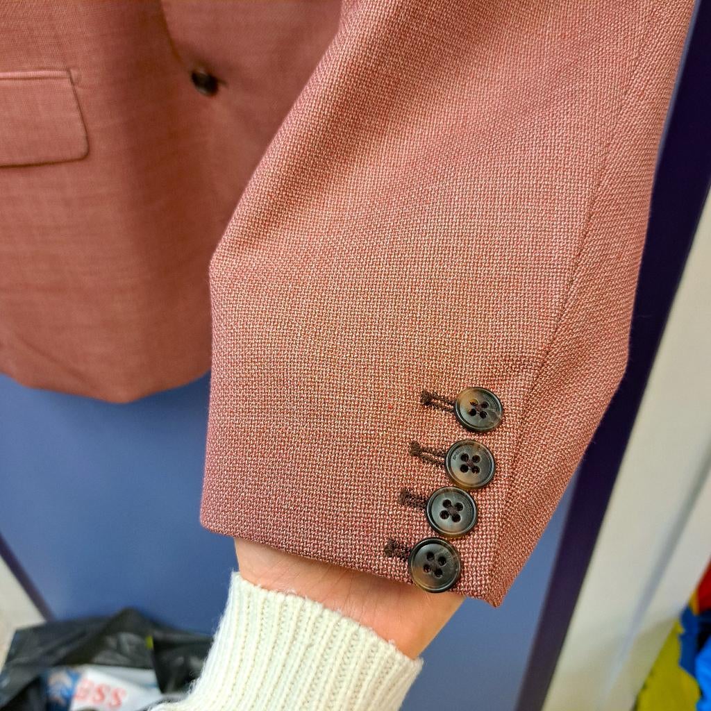 McGregor colbert licht rood Tailored Fit mt 2 nr 47230, Kleding | Heren, Maat 52/54 (L), McGregor, ., Ophalen of Verzenden