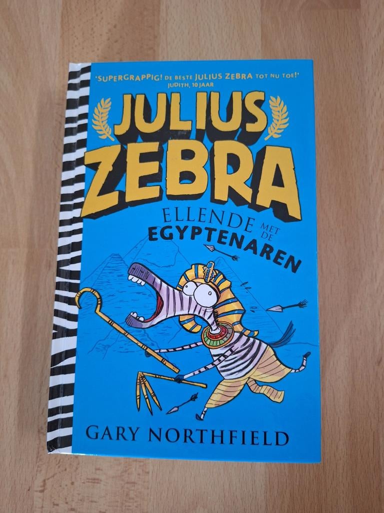 Julius zebra  - ellende met de egyptenaren, Ophalen of Verzenden, Zo goed als nieuw, Gary Northfield
