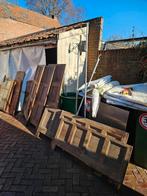 Eikenhouten lambrisering +2glasdeuren, Ophalen