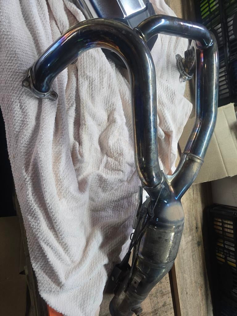 Bochtenset met einddemper BMW R1250 GS(A), Motoren, Ophalen of Verzenden, Gebruikt