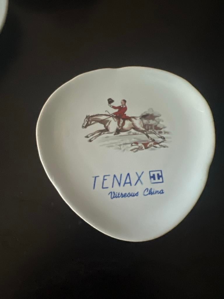 Vintage Tenax Vitreous China porseleinen schaaltje, Antiek en Kunst, Antiek | Porselein, Ophalen of Verzenden