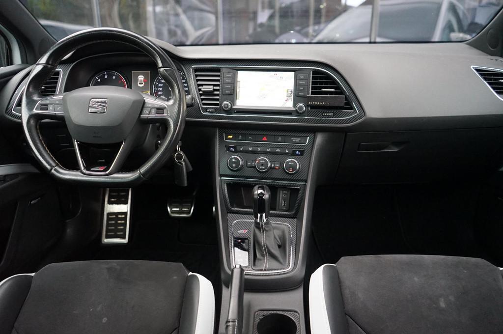 Seat Leon 2.0 TSI Cupra 280, Panodak, Clima, Navi, Camera, X, Auto's, 15 km/l, 1984 cc, Leon, Leder en Stof