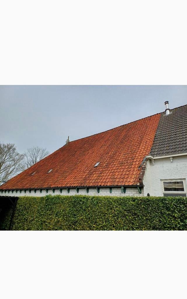 6000 oude dakpannen, Ophalen, Gebruikt, Steen of Klei, 15 m² of meer