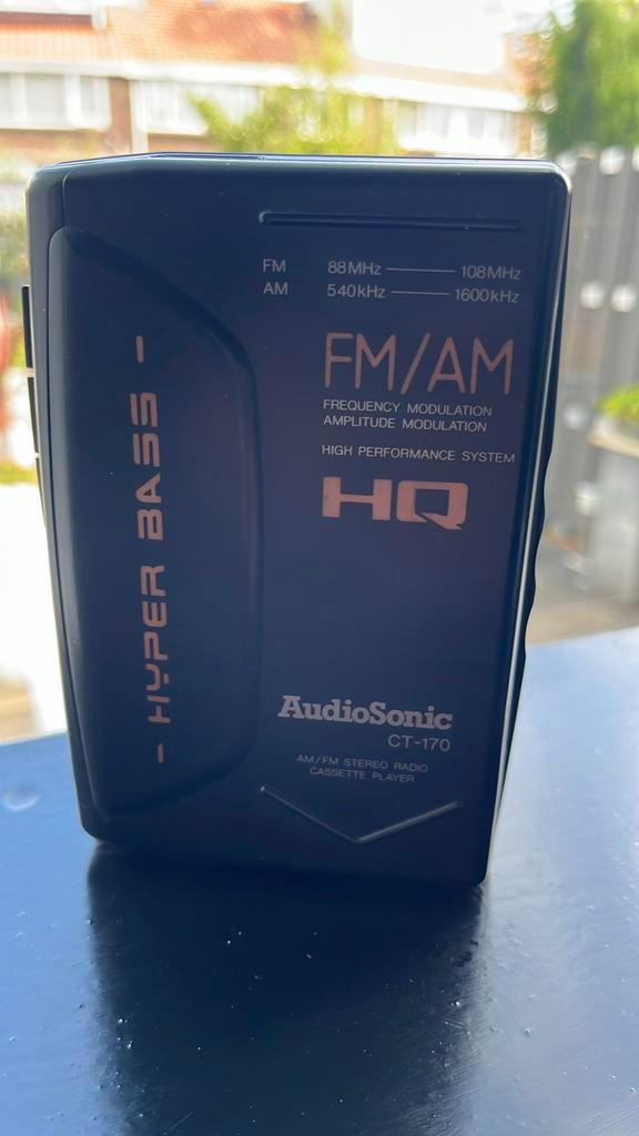 Audio Sonic CT-170 Cassette Speler, Ophalen of Verzenden, Walkman