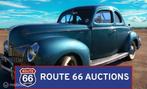 Ford Business Coupe Deluxe | 1940 | Route 66 Auctions, Auto's, Overige carrosserieën, Zwart, Bedrijf, Handgeschakeld
