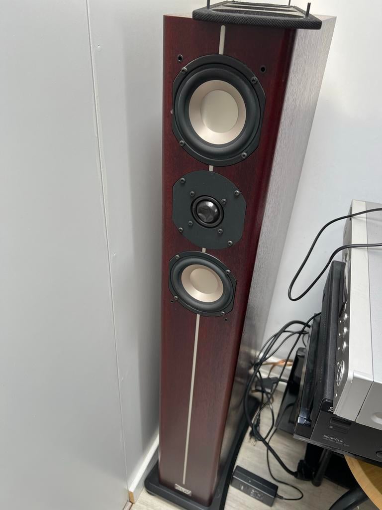 ASW speakers Cantius 404, Gebruikt, 60 tot 120 watt, Front, Rear of Stereo speakers, Ophalen