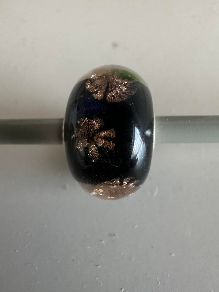 Trollbeads happy new year, Sieraden, Tassen en Uiterlijk, Bedels, Ophalen of Verzenden, Zo goed als nieuw, Zilver, Trollbeads