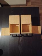 2 nestblokken voor Gouldamadines (voor broedkooien), Dieren en Toebehoren, Vogels | Toebehoren, Ophalen, Zo goed als nieuw, Overige typen