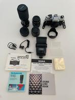 Complete vintage Fujica STX-1 spiegelreflex camera set, Ophalen of Verzenden, Gebruikt, Spiegelreflex, Overige Merken