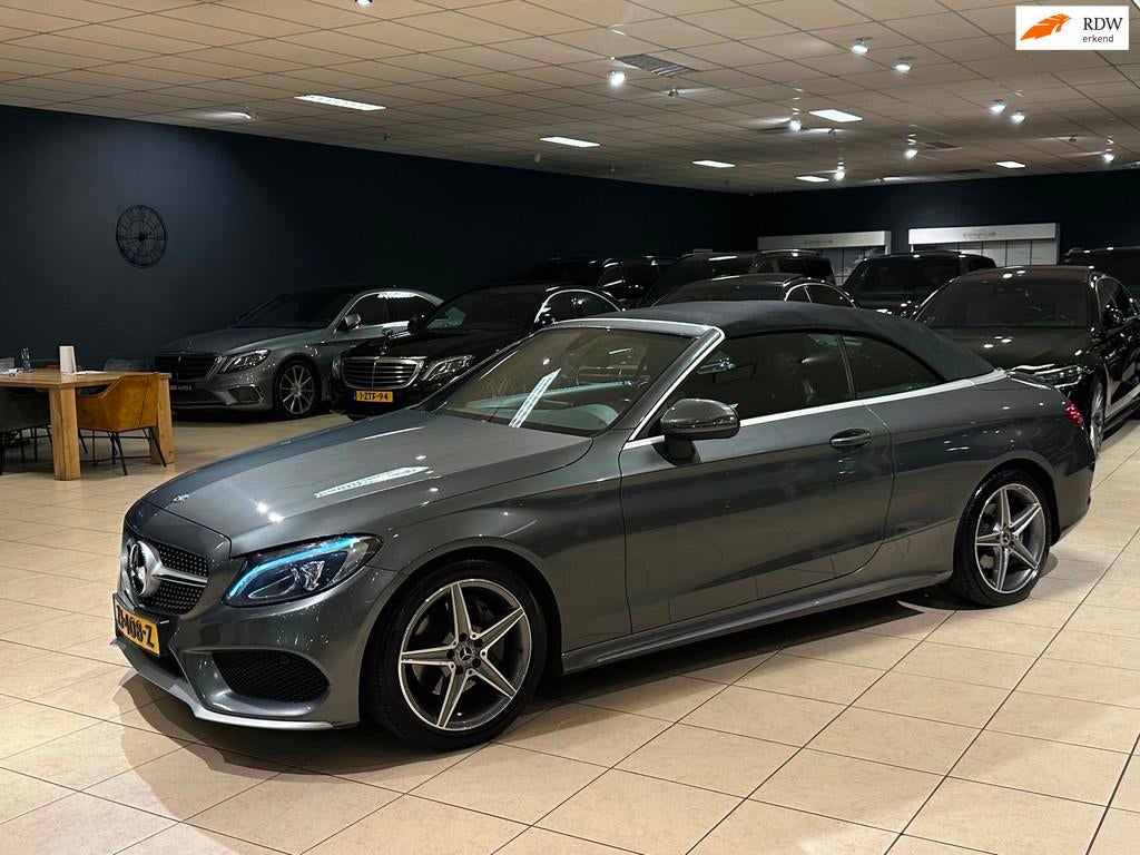 Mercedes-Benz C-klasse Cabrio C 180 Premium Plus AMG-Pakket|, Auto's, Mercedes-Benz, Automaat, Achterwielaandrijving, Cabriolet