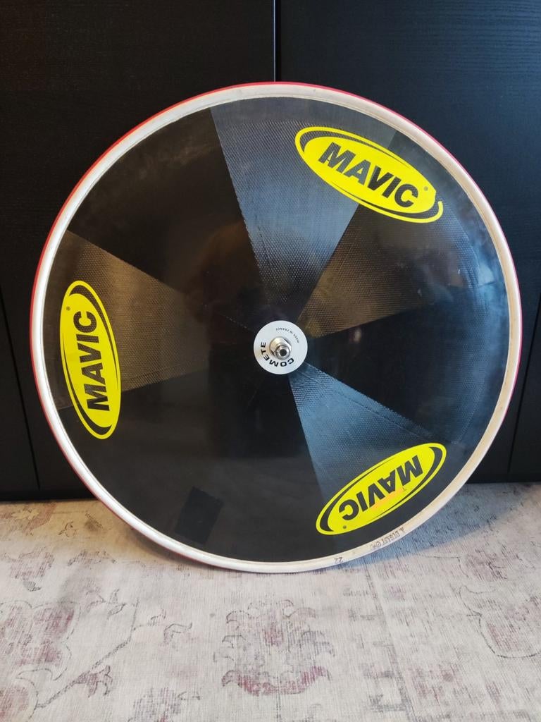 Mavic Comete en IO baanwiel + Fast Forward voorwiel, Fietsen en Brommers, Fietsonderdelen, Gebruikt, Wiel, Carbon, Racefiets, Tijdrit-/triatlonfiets