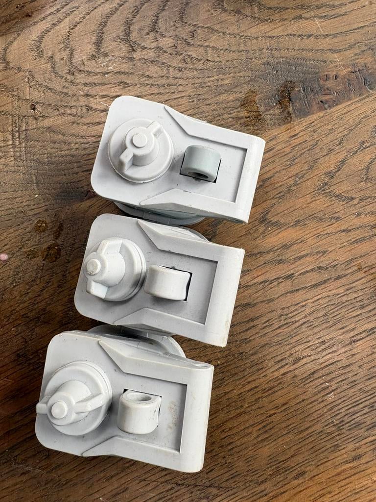 Voortentclips 3x, Ophalen of Verzenden, Gebruikt