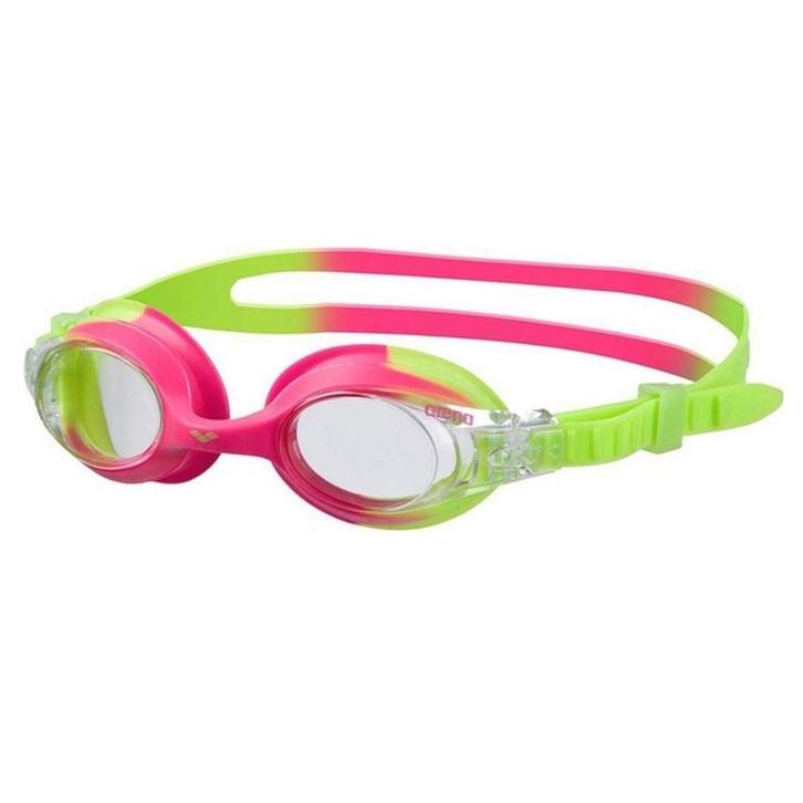 Nieuwe Arena X-Lite Kids Zwembril - Duikbril Pink Green, Watersport en Boten, Duiken, Nieuw, Duikbril of Snorkel, Ophalen of Verzenden