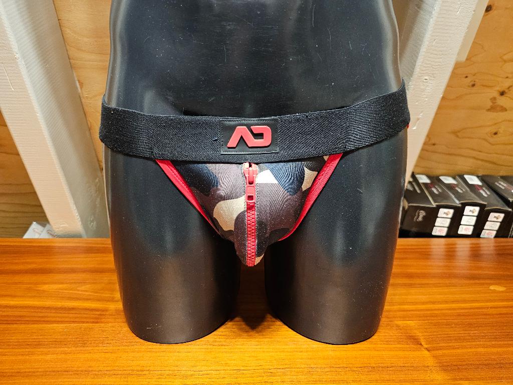 Addicted jockstrap met rits! XS, Kleding | Heren, Ondergoed, Slip, Ophalen of Verzenden