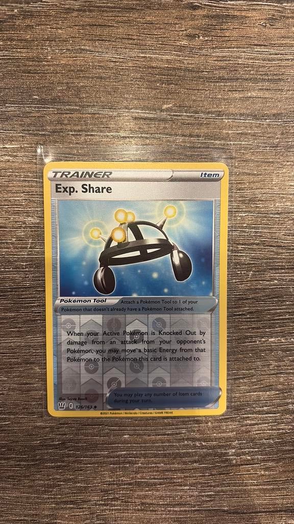 BST Exp. Share 126/163 Reverse holo, Ophalen of Verzenden, Zo goed als nieuw
