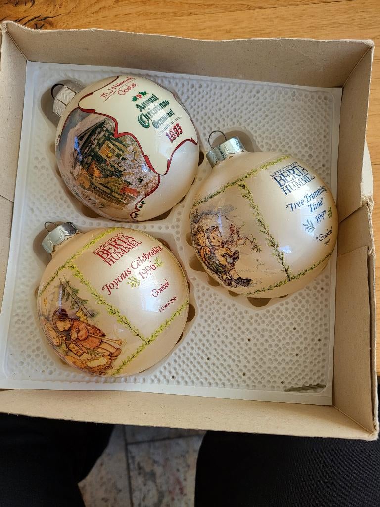 kerstballen hummel, Ophalen, Zo goed als nieuw