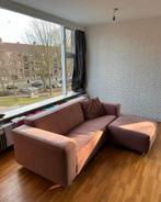 Gratis oudroze bank (moet weg ivm verhuizing), Ophalen, Gebruikt, Driepersoons, 75 tot 100 cm