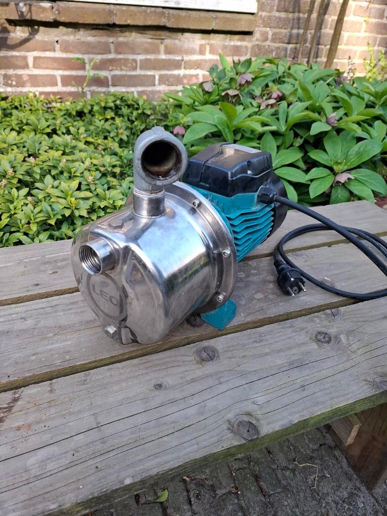 LEO AMJ75s, Waterpomp, Grondwaterpomp, Tuin en Terras, Waterpompen, Ophalen, Gebruikt, Elektrisch, Beregeningspomp
