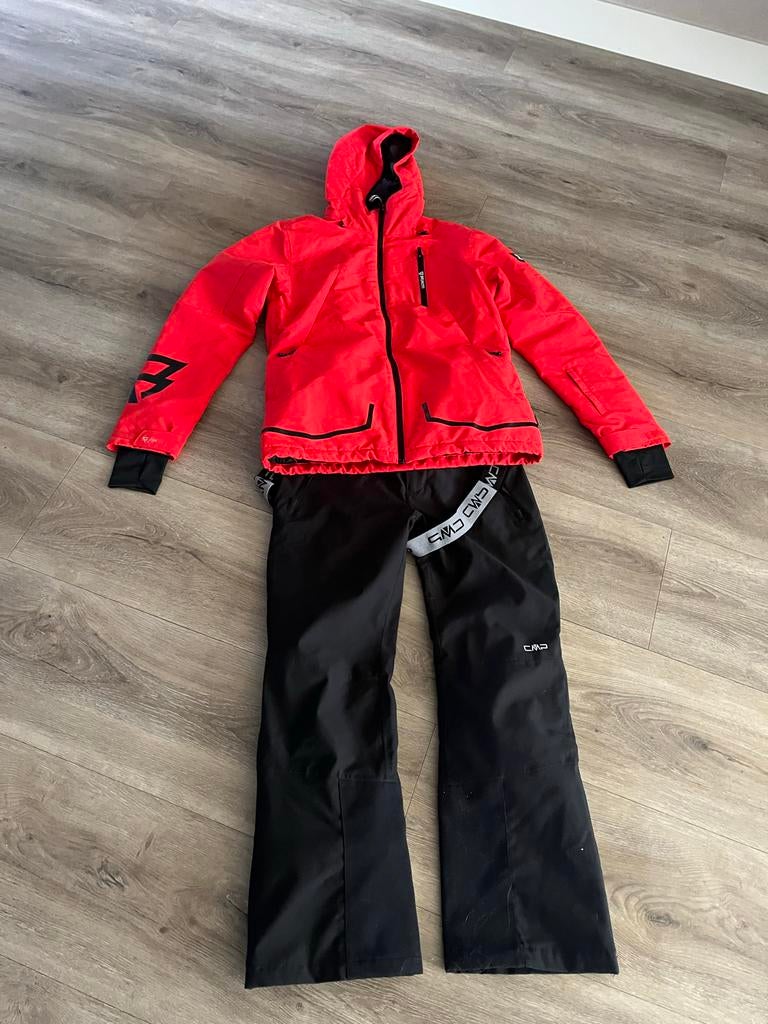 Brunotti ski-jas en CMP skibroek jongens maat S, Kleding | Heren, Wintersportkleding, Ophalen of Verzenden