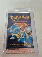 Pokémon Base Set Booster Pack - Blastoise Art, Ophalen of Verzenden, Zo goed als nieuw, Booster