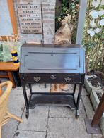 Donkerbruine secretaire Lengte 75 cm, Ophalen, Gebruikt