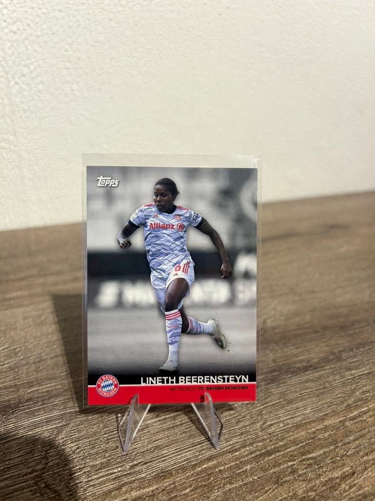 Lineth Beerensteyn 2020-21 Topps FC Bayern Munchen Team Set, Ophalen of Verzenden, Zo goed als nieuw, Buitenlandse clubs, Spelerskaart