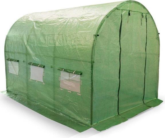 Tunnelkas / broeikas tent 200 x400 cm, Tuin en Terras, Kassen, Gebruikt, Folie, Kweekkas, Ophalen